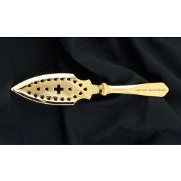 Löffel Croix Suisse Gold